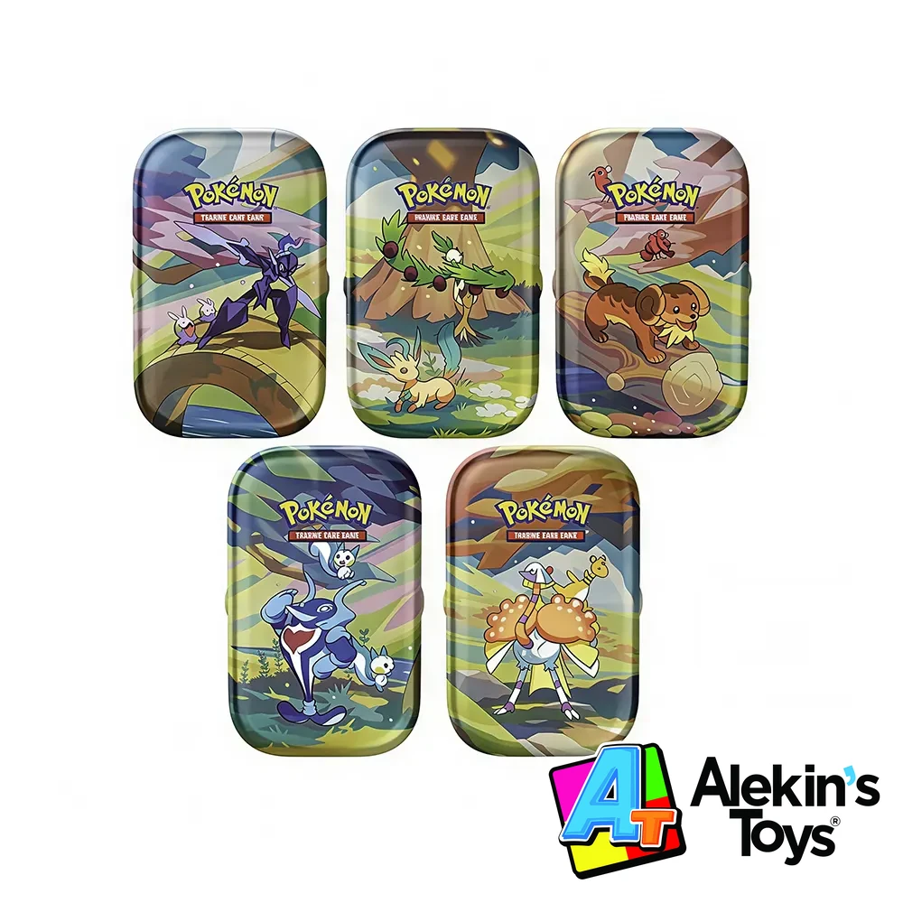 TCG Pokemon Mini Tin Escarlata Purpura Evoluciones Paldea (Español)