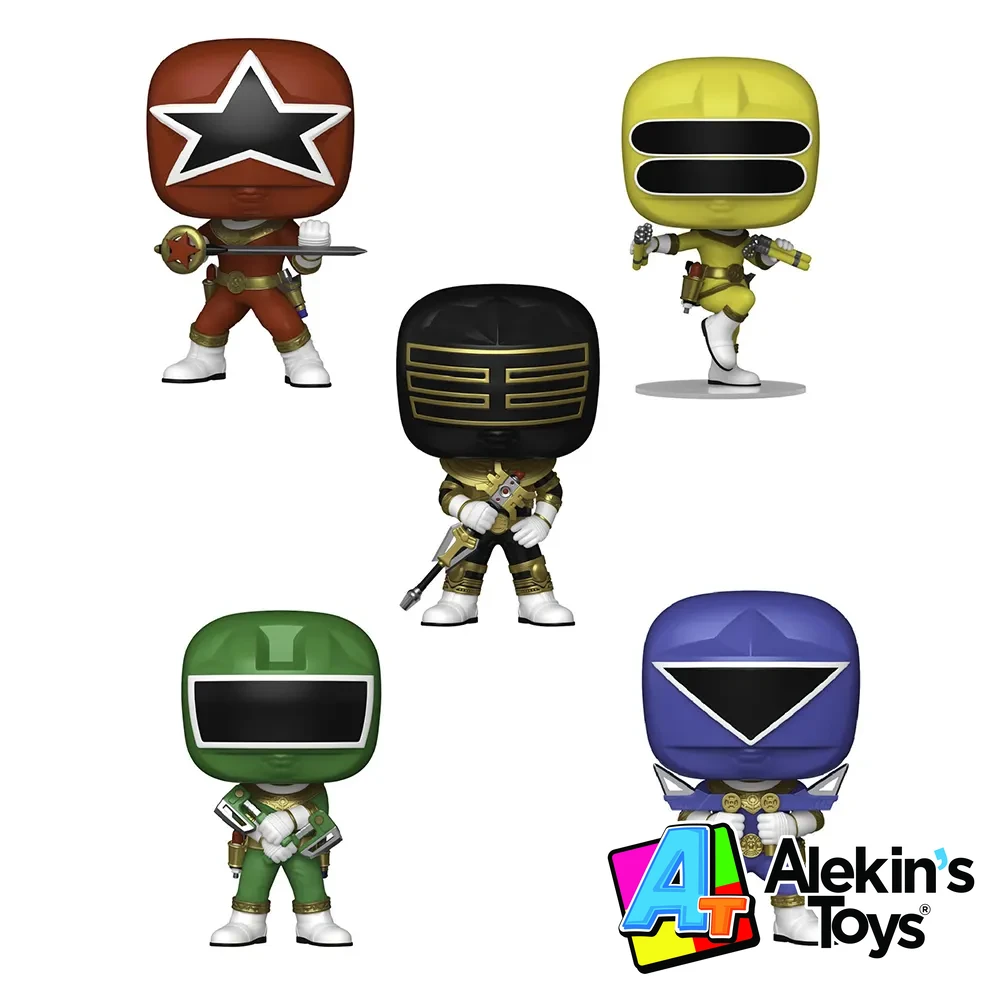 Power Rangers Zeo Set 5pz
