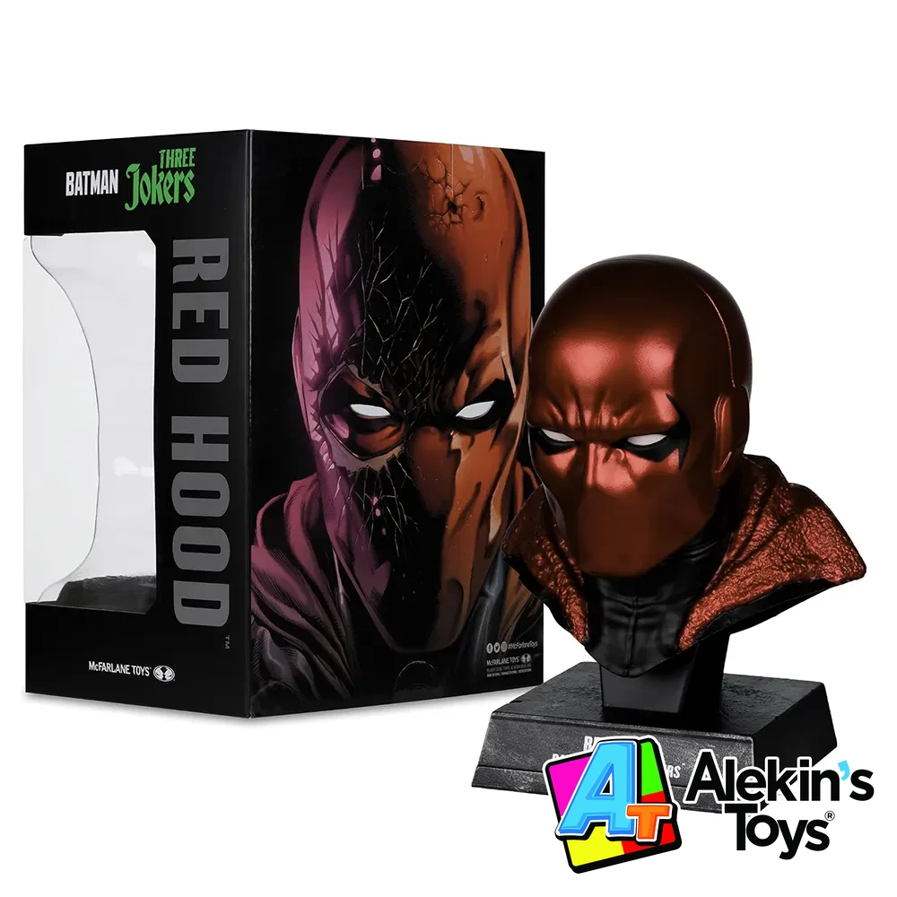 Mcfarlane Cowl Batman Three Jokers Red Hood