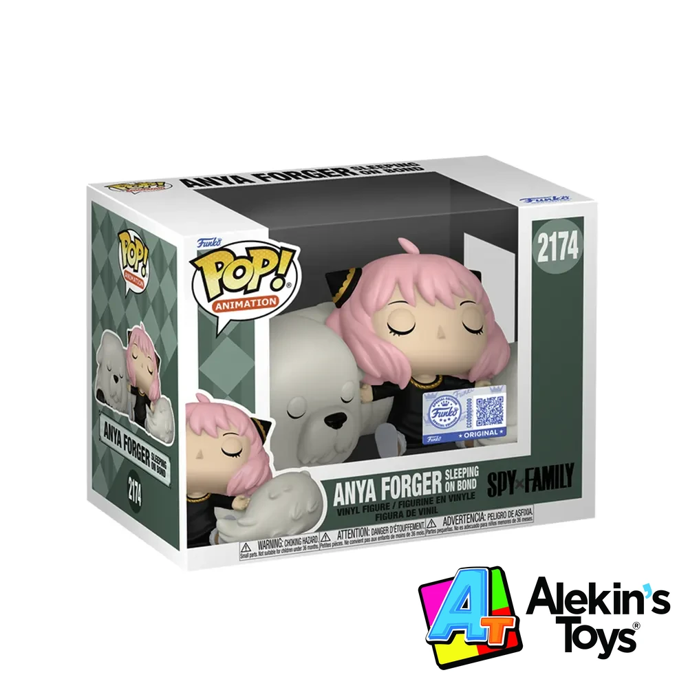 Anya Forger Sleeping on Bond Funko Excl. Spy Family 2174