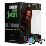 Mcfarlane Cowl Batman Three Jokers Red Hood - Imagen 5