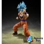 S.H Figuarts Son Goku Super Saiyan Blue Power Transcending Limits Dynamic Movable - Imagen 5