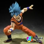S.H Figuarts Son Goku Super Saiyan Blue Power Transcending Limits Dynamic Movable - Imagen 7