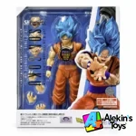 S.H Figuarts Son Goku Super Saiyan Blue Power Transcending Limits Dynamic Movable - Imagen 6