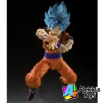 S.H Figuarts Son Goku Super Saiyan Blue Power Transcending Limits Dynamic Movable - Imagen 3