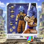 S.H Figuarts Son Goku Super Saiyan Blue Power Transcending Limits Dynamic Movable - Imagen 2