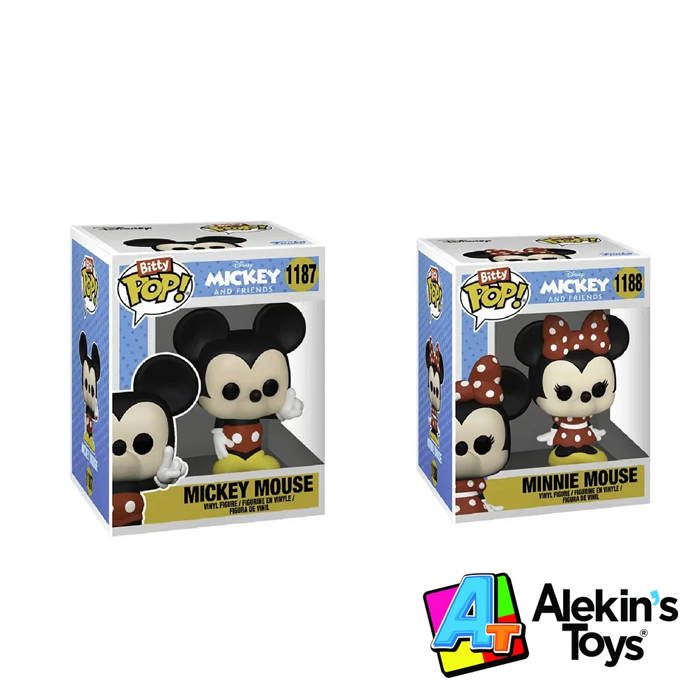 Bitty Pop! Mickey Mouse & Minnie Mouse 2pz Disney