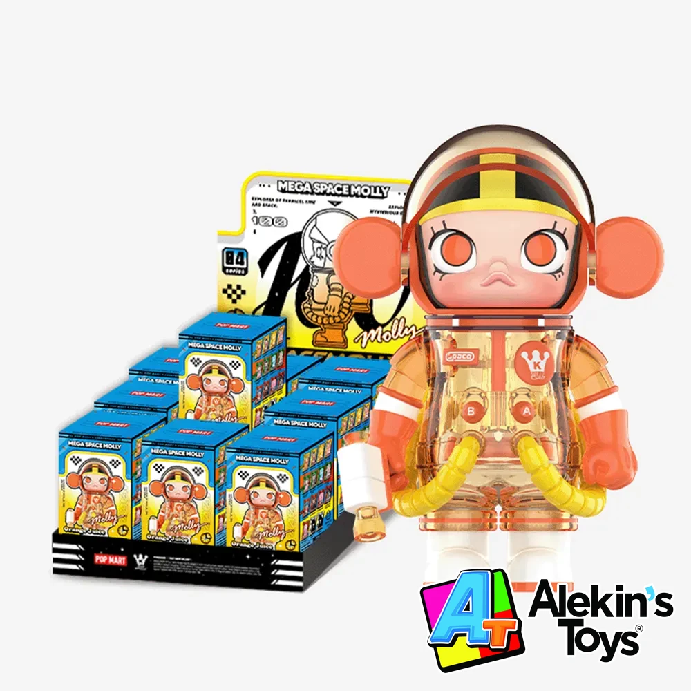 Pop Mart Space Molly Orance Juice 100 % Blind Box