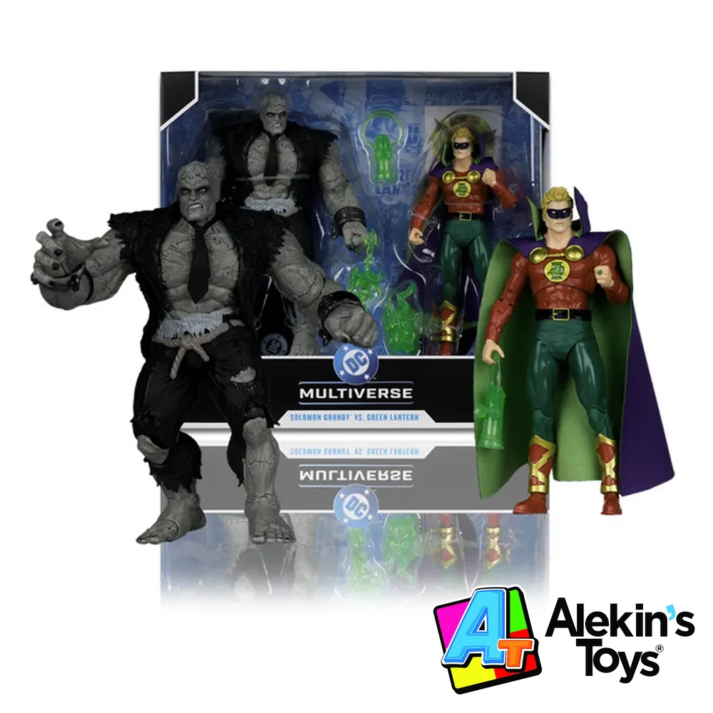 Mcfarlane DC Multiverse Solomon Grundy vs Green Lantern