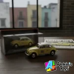 Agostini Coleccion Vocho Volkswagen #02 Beetle Taxi Canario Mexico DF (1972) - Imagen 3