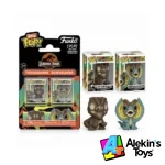 Bitty Pop Pack Doble Jurassic Park - Tyranosaurus Fosil & Dilophosaurus - Imagen 3