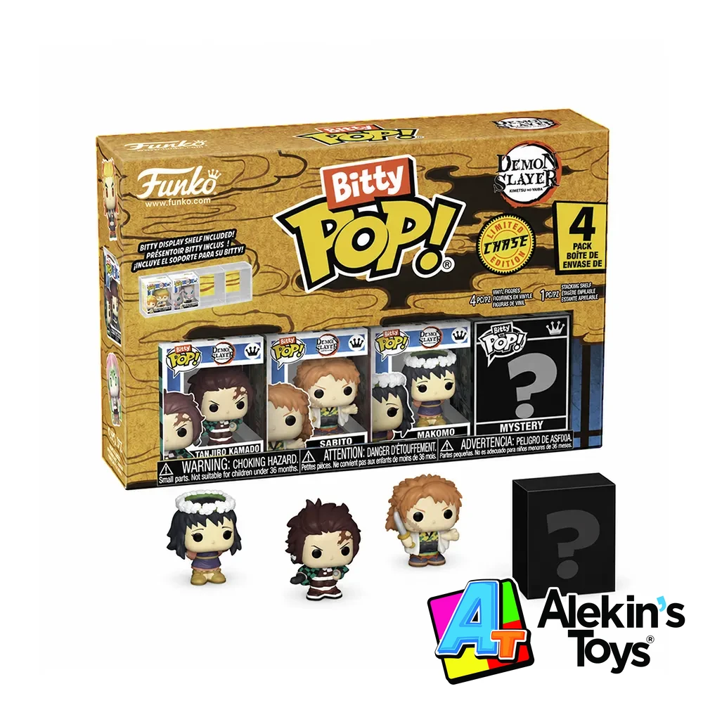 Bitty Pop! Demon Slayer - Tanjiro Kamado 4pk
