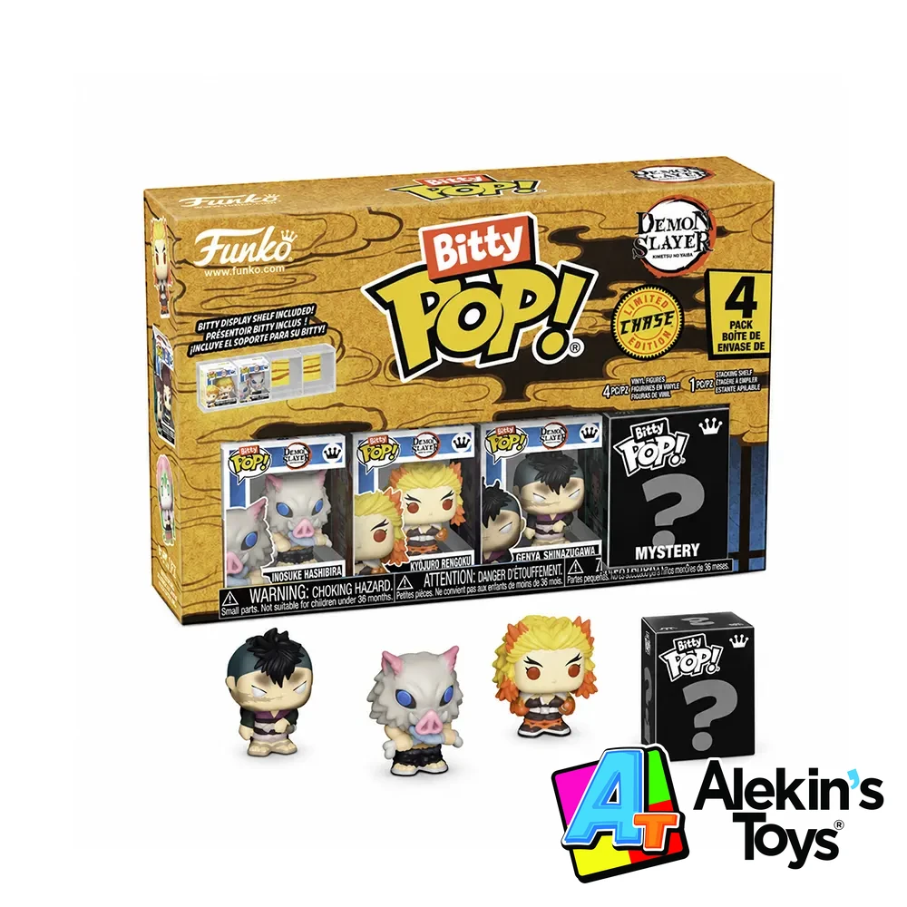 Bitty Pop! Demon Slayer - Inosuke Hashibira 4pk
