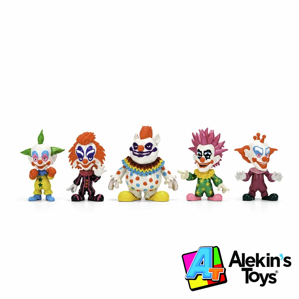 Metalfigs Set Killer Klowns (slim, spikey, rudy, shorty & fatso)