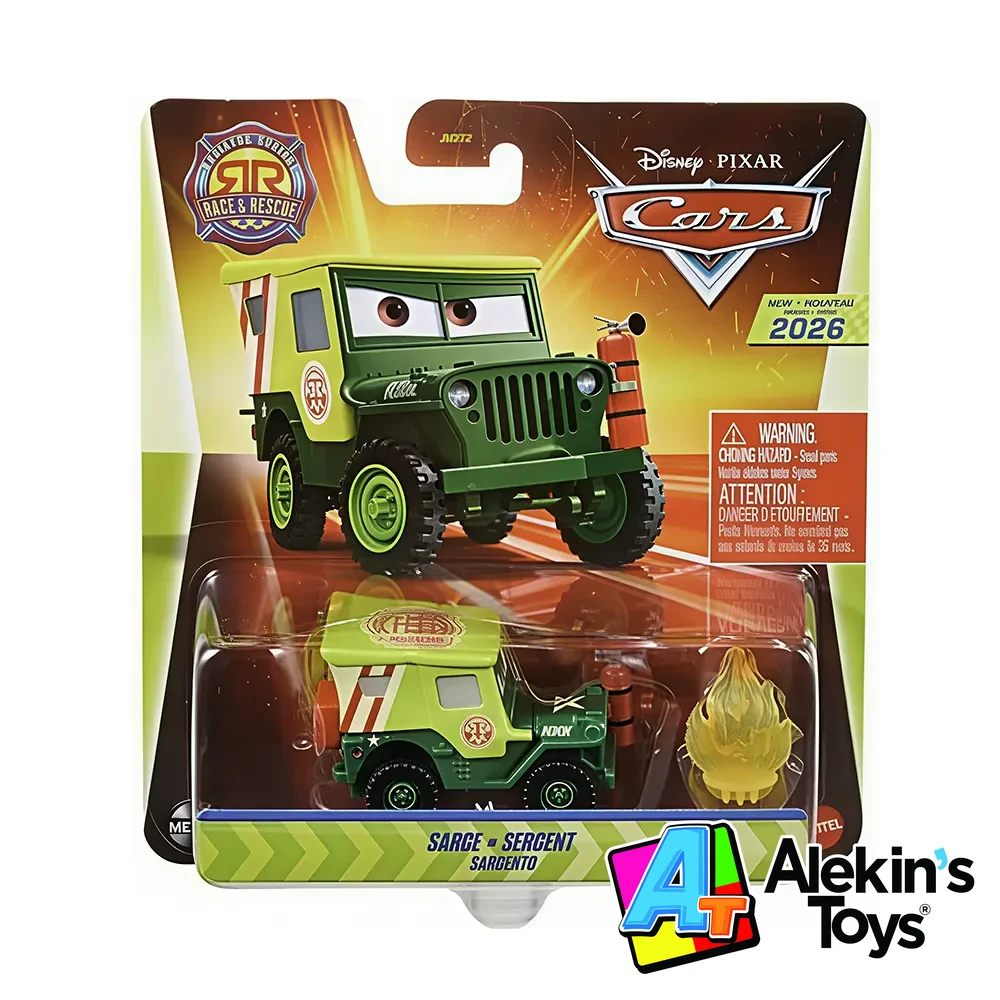 Cars Mattel Sarge Race & Rescue 2026