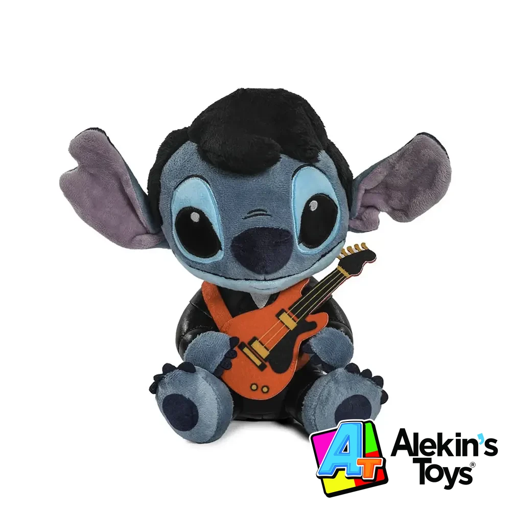 Peluche Kidrobot Stitch Elvis (Traje Negro)
