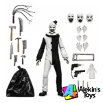 NECA Ultimate Terrifier Art the Clown (Traje Blanco)